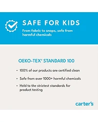Carter's Baby Girls Straight Regular Fit Pull-On Pant