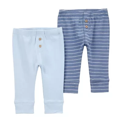 Carter's Baby Boys Cuffed Regular Fit Pull-On Pant