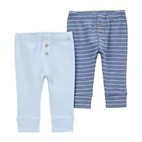 Carter's Baby Boys Cuffed Regular Fit Pull-On Pant