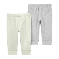 Carter's Baby Boys Straight Regular Fit Pull-On Pant