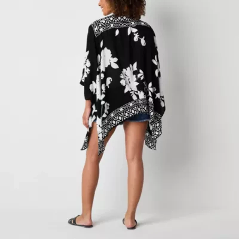 a.n.a Floral Print Wrap