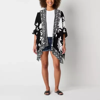 a.n.a Floral Print Wrap