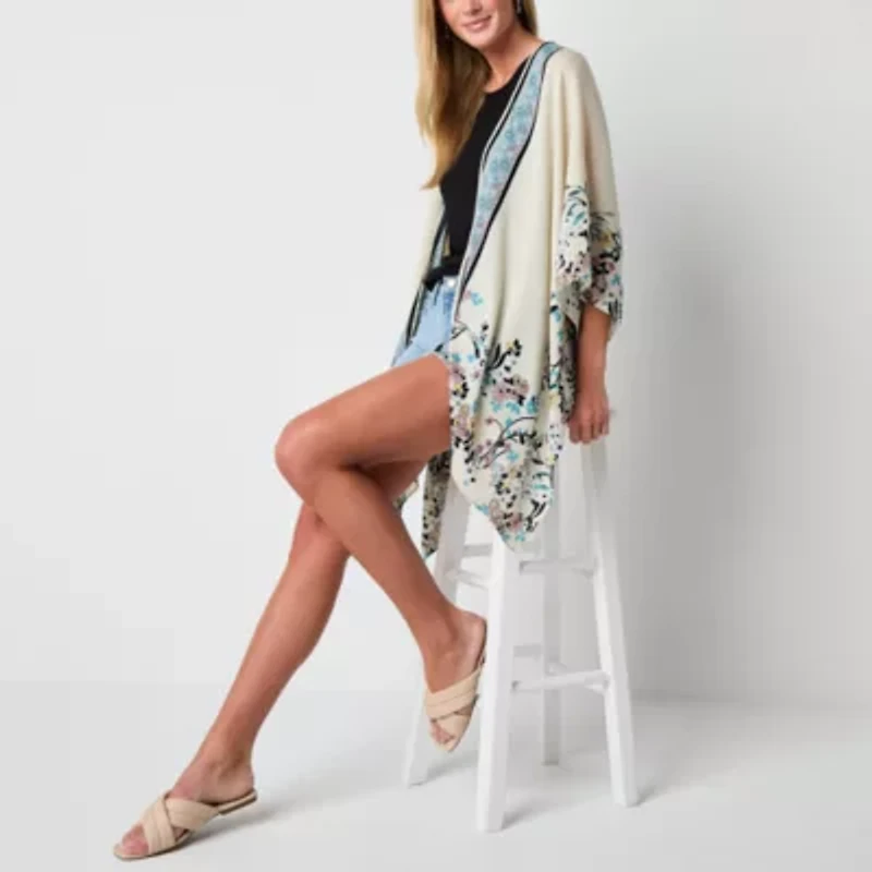 a.n.a Wildflower Print Wrap