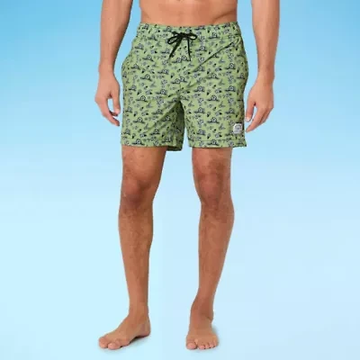 Beach Bros. Mens Drawstring Waist Quick Dry Swim Shorts