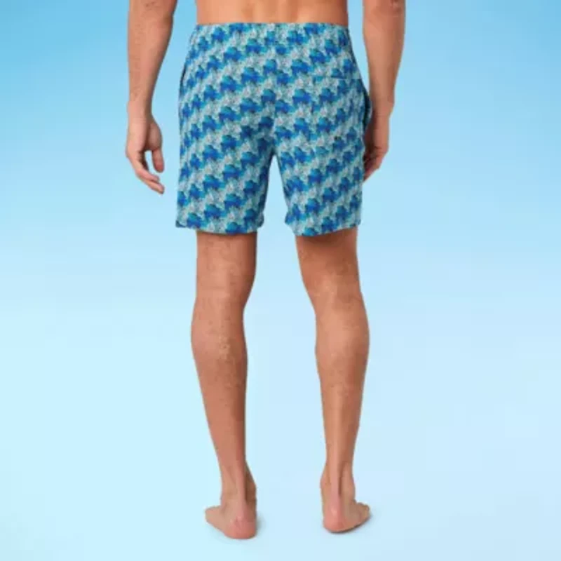 Beach Bros. Mens Drawstring Waist Quick Dry Swim Shorts