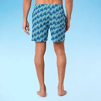 Beach Bros. Mens Drawstring Waist Quick Dry Swim Shorts