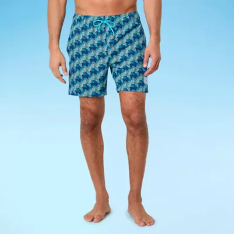 Beach Bros. Mens Drawstring Waist Quick Dry Swim Shorts