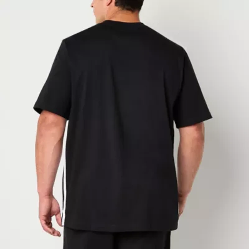 adidas Mens Crew Neck Short Sleeve Active Big and Tall T-Shirt