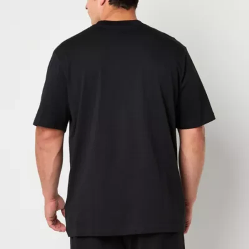 adidas Mens Crew Neck Short Sleeve Big and Tall Graphic T-Shirt