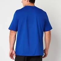 adidas Mens Crew Neck Short Sleeve Big and Tall Graphic T-Shirt