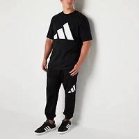 adidas Mens Crew Neck Short Sleeve Big and Tall Graphic T-Shirt