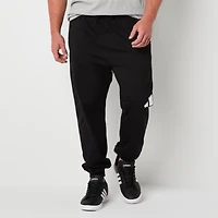 adidas Mens Drawstring Waist Regular Fit Big and Tall Sweatpant