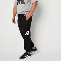 adidas Mens Drawstring Waist Regular Fit Big and Tall Sweatpant