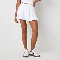 Arizona Active Womens Juniors Skater Skirt