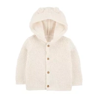 Carter's Baby Unisex Hooded Long Sleeve Cardigan