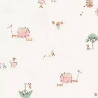 Carter's Baby Girls Round Neck Short Sleeve Rib 5-pc. Bodysuit