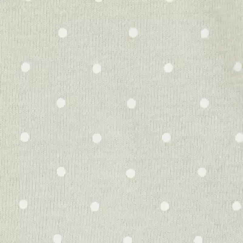 Carter's Baby Girls Round Neck Short Sleeve Rib 5-pc. Bodysuit