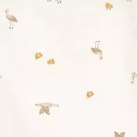 Carter's Baby Unisex Round Neck Short Sleeve Rib 5-pc. Bodysuit