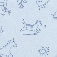 Carter's Baby Boys Round Neck Short Sleeve Rib 5-pc. Bodysuit