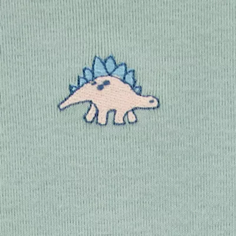 Carter's Baby Boys Round Neck Short Sleeve Rib 5-pc. Bodysuit