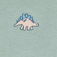 Carter's Baby Boys Round Neck Short Sleeve Rib 5-pc. Bodysuit