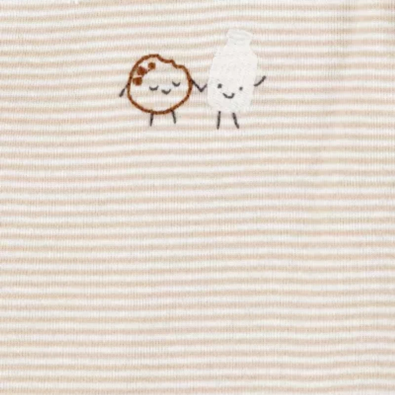 Carter's Baby Unisex Round Neck Short Sleeve Rib 5-pc. Bodysuit