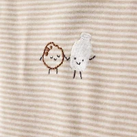 Carter's Baby Unisex Round Neck Short Sleeve Rib 5-pc. Bodysuit