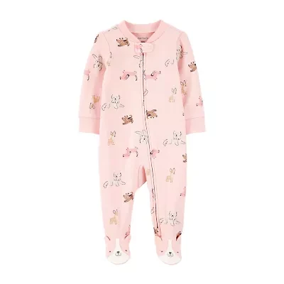 Carter's Baby Girls Animal Sleep and Play