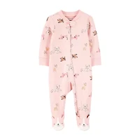 Carter's Baby Girls Animal Sleep and Play