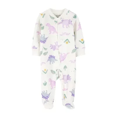 Carter's Baby Girls Dinosaurs Sleep and Play