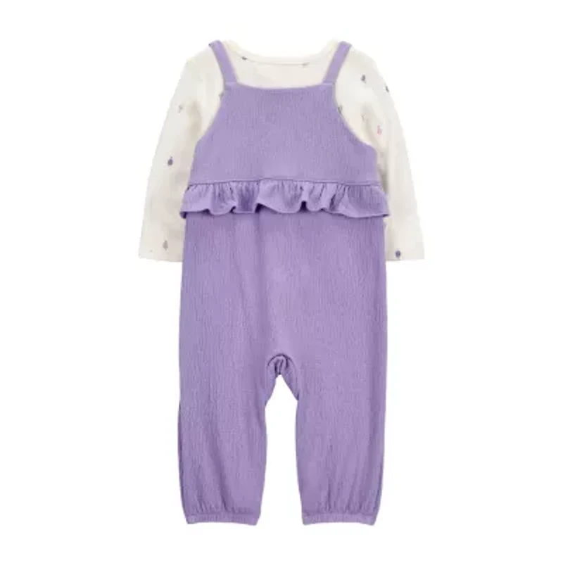Carter's Baby Girls 2-pc. Jumpsuit Set