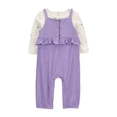 Carter's Baby Girls 2-pc. Jumpsuit Set