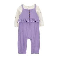 Carter's Baby Girls 2-pc. Jumpsuit Set