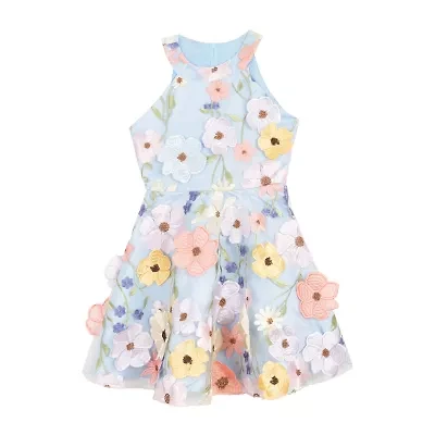 Rare Editions Big Kid Girls Sleeveless A-Line Dress