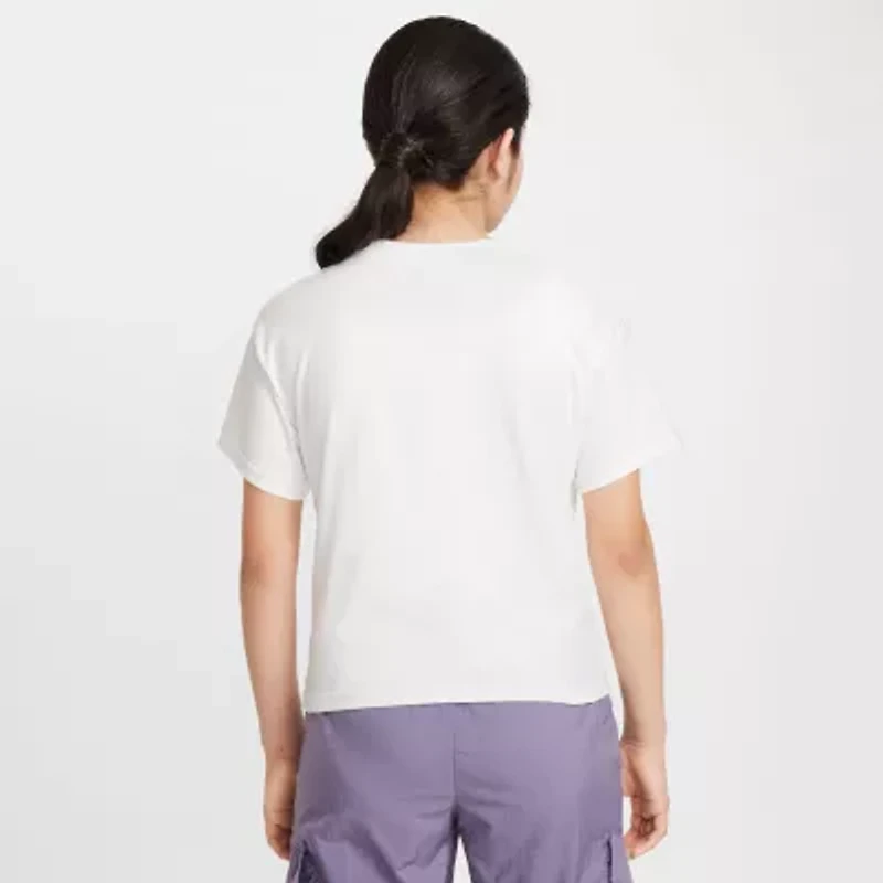 Nike Big Kid Girls Crew Neck Short Sleeve Active T-Shirt