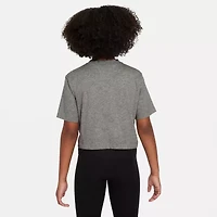 Nike Big Kid Girls Crew Neck Short Sleeve Regular Fit Graphic T-Shirt
