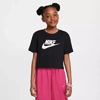 Nike Big Kid Girls Crew Neck Short Sleeve Regular Fit Graphic T-Shirt