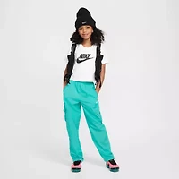 Nike Big Kid Girls Crew Neck Short Sleeve Regular Fit Graphic T-Shirt