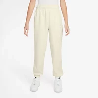Nike Club Big Kid Girls Cuffed Loose Fit Fleece Jogger Pant