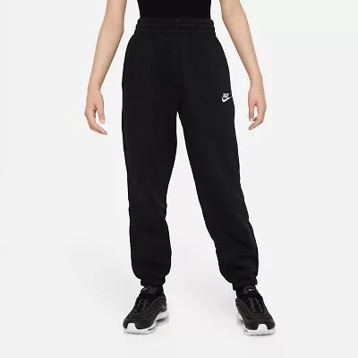 Nike Big Girls Cuffed Fleece Jogger Pant