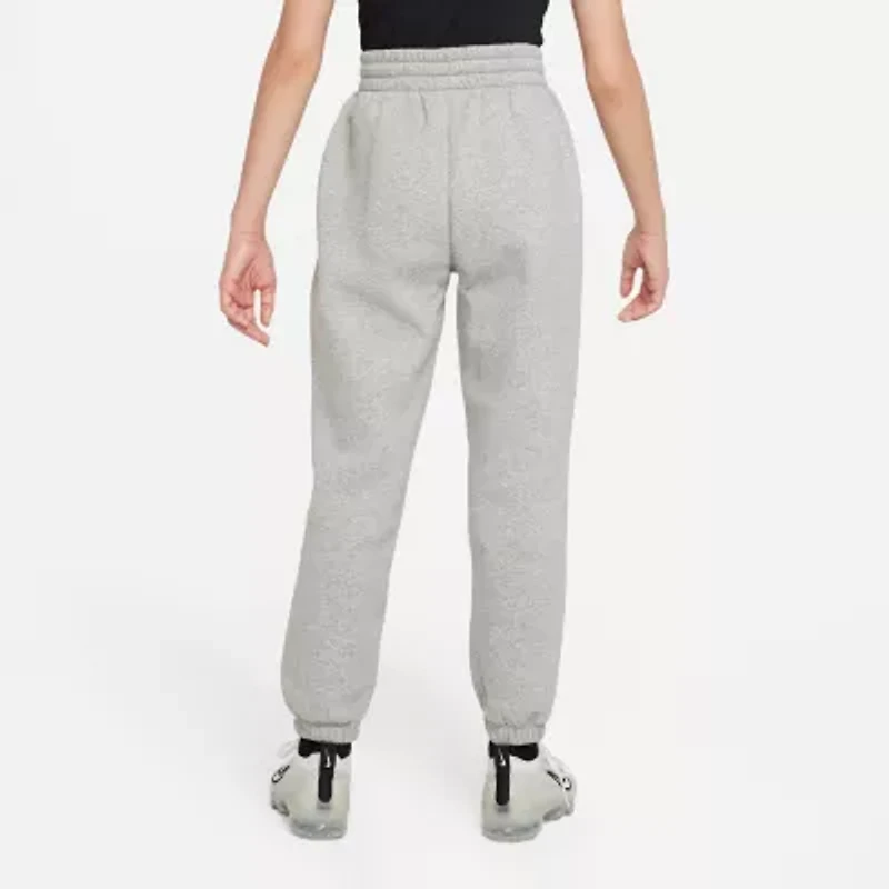 Nike Club Big Kid Girls Cuffed Loose Fit Fleece Jogger Pant