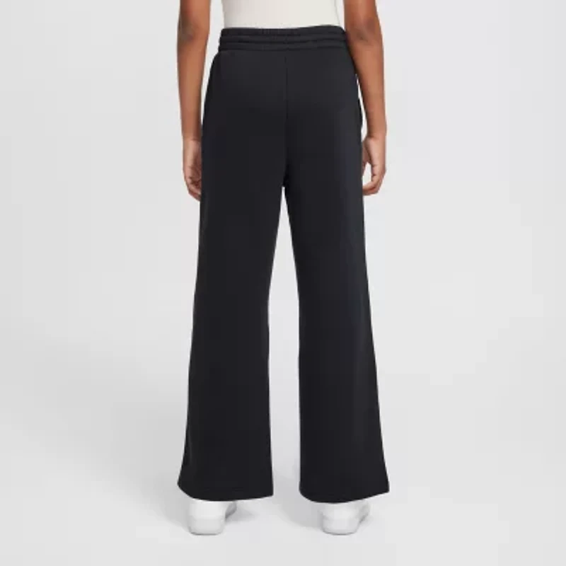 Nike Club Big Kid Girls Wide Leg Regular Fit Pull-On Pant