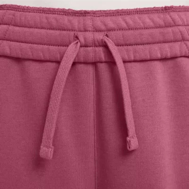 Nike Club Big Kid Girls Wide Leg Regular Fit Fleece Pull-On Pant