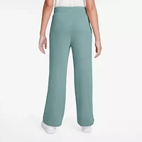Nike Club Big Kid Girls Wide Leg Regular Fit Fleece Pull-On Pant