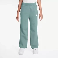 Nike Club Big Kid Girls Wide Leg Regular Fit Fleece Pull-On Pant