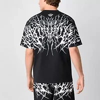 Tapout Mens Crew Neck Short Sleeve Regular Fit Graphic T-Shirt