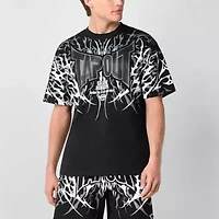 Tapout Mens Crew Neck Short Sleeve Regular Fit Graphic T-Shirt
