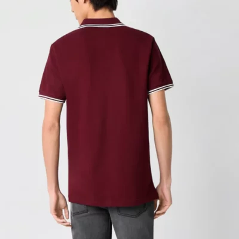 Arizona Mens Short Sleeve Tipped Polo