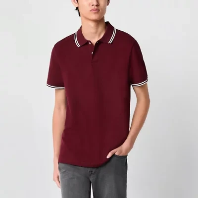 Arizona Mens Short Sleeve Tipped Polo