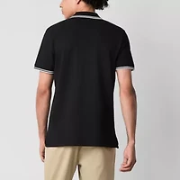 Arizona Mens Short Sleeve Tipped Polo